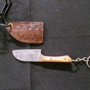 Miniature Clever Knife With Sheath & keychain