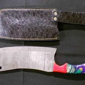 Cleaver Knife With Sheath