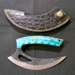 Ulu-blade Knife With Sheath