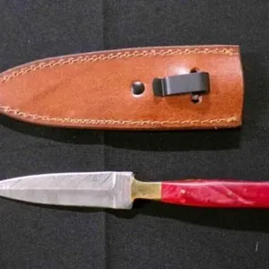 Double Edge Dagger Knife With Sheath