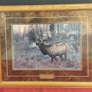 Framed print of  �A Worthy Opponent� by artist