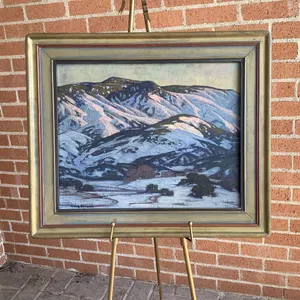 Oil Painting "Mountain Patterns" by Bill Gallen