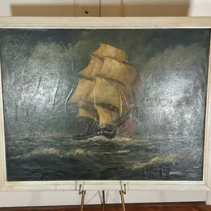 Maritime Oil Painting
