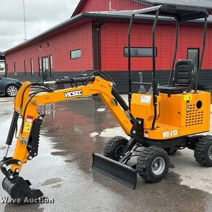 2026 Vicsec L13 wheeled mini excavator