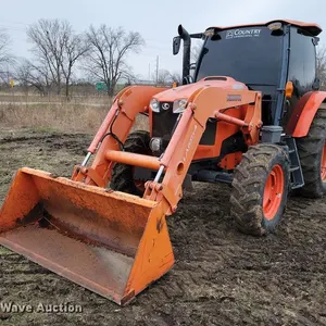 2013 Kubota M110GX MFWD tractor