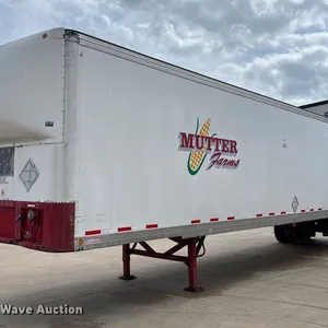 1989 Fruehauf FB91.5-F2-48LP dry van trailer