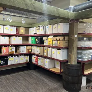 (3) Sections of Z-Shaped Wooden Retail Shelving
 UNRESERVED