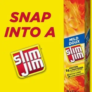 Slim Jim Mild Sausage Snack 659 g (24 x 27.5 g)