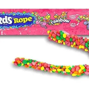 Nerds Rope (Corde Nerds) Rainbow Candy - 24 Units x 26g
