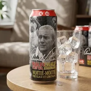 Case of 24 Arizona Arnold Palmer Half & Half Iced Tea Lemonade, 680mL Each