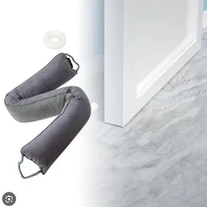 Upgraded Door Draft Stopper With Hook Tape for Doors and Windows