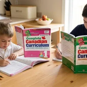 Complete Canadian Curriculum Workbooks for Grades 7 and 8