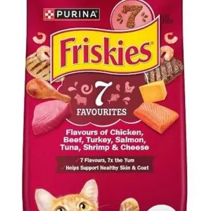 Purina Friskies 7 Favourites Dry Cat Food 1.42kg