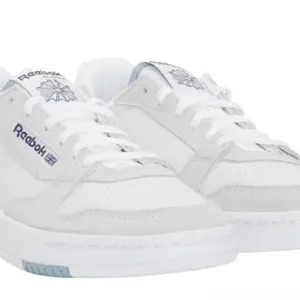 Reebok Phase Court Shoes Size 8, White/Gray/Blue