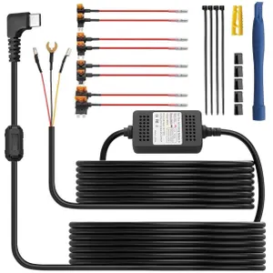ESynic 3-Wire Dash Cam Hardware Kit ZXT-RIN-CA, Model AM689