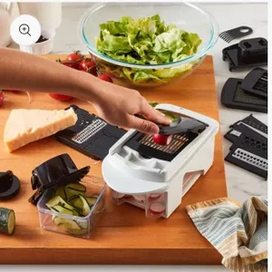 Miu Vegetable Chopper and Slicer With 11 Interchangeable Blades