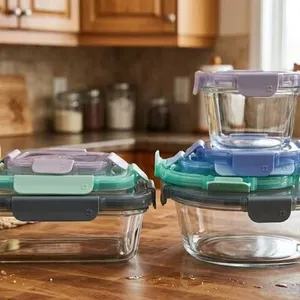14 Pc Ello Glass Food StorageÂ Containers