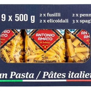 Antonio Amato Italian Pasta Set, 7 x 500g,Â  Assorted Pasta Types