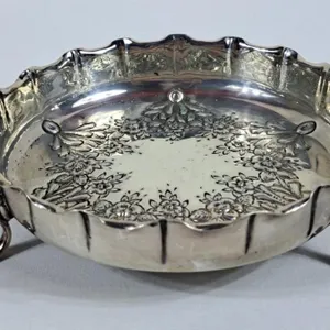 Lovely Vintage Sterling Silver Footed Dish