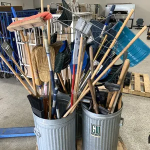 Shovels, Brooms, Garbage Cans & More
 UNRESERVED