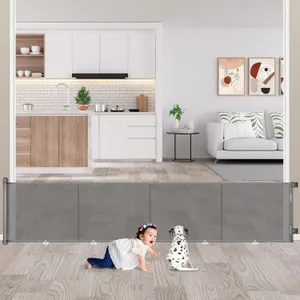 NEW $135 (34") Retractable Baby Gates Extra Wide