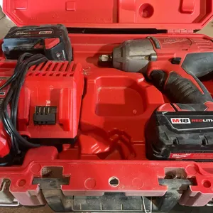 Milwaukee 18 Volt Cordless 1/2” Impact with 2 Batteries and Charger