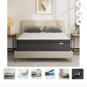 Full Size 12in Hybrid Mattress in a Box