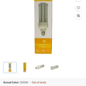 Renesola 28 Watt E26 Base 100-277V LED Corn Light Bulb (12-Pack)