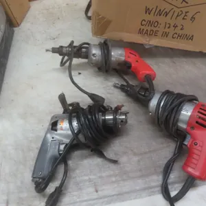 3 Power Drills: Milwaukee and Black and Decker
