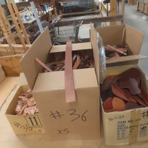 5 Boxes of New Leather Pre-Cut Hook Pick Holders