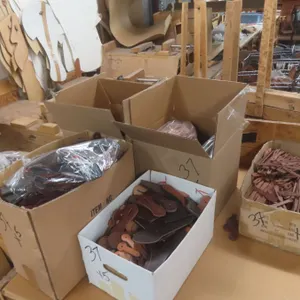 5 Boxes of New Leather Pre-Cut Spur Straps