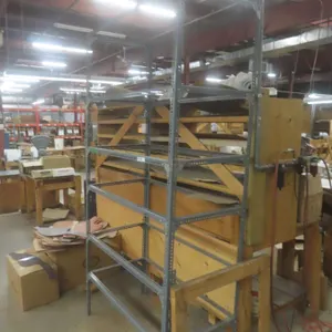 Adjustable Metal Shelf Frame, 94"H × 48"W × 24"D – No Shelves Included