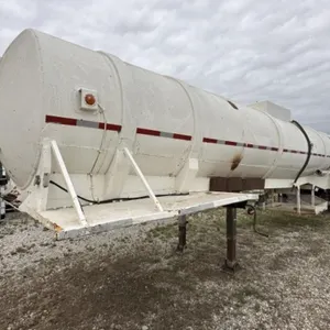 42' Steel Tanker Trailer (white)