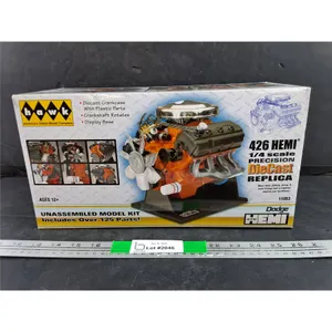 1/4 Scale Die Cast Replica Dodge 426 HEMI Unassembled Model Kit - Sealed
