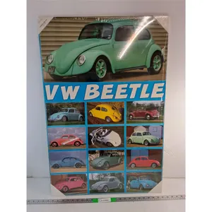 Volkswagen Beetle Display Sign 36" x 24"- Cannot Ship