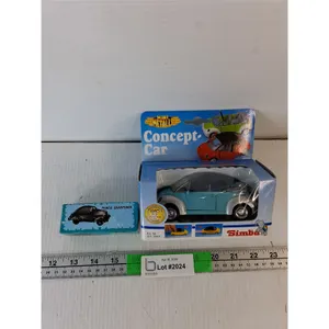 Volkwagen Die Cast Pullback Car & Pencil Sharpener