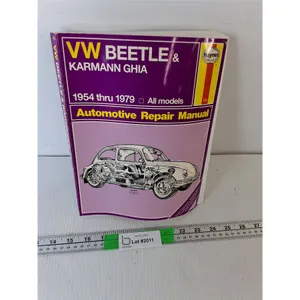 Haynes Volkswagen Beetle & Karmann Ghia 1954-79 Repair Manual