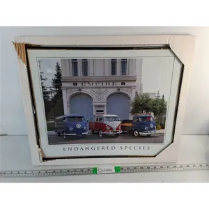 Volkswagen 'Endangered Species' Framed Photo approx. 20" x 16"