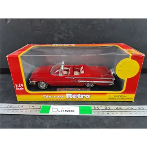 Die Cast Retro 1:24 Scale 1960 Chevrolet Impala Model - New