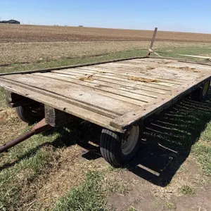 9ft x 17ft 9" Wood Flatbed