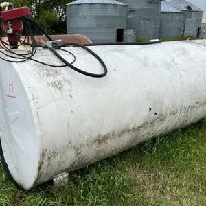 Tank A: 1000-Gal Westeel Fuel Tank w/ Fil-Rite 20 gpm 115v Pump