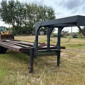 26’ Homemade T/A Gooseneck Trailer,  Owner: Samuel R McCarthy, Seller: Fraser Auction_____________________