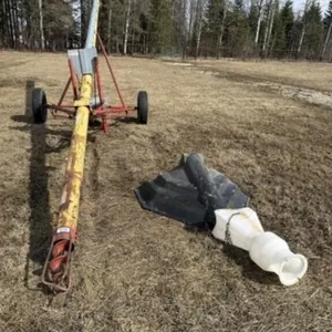 Westfield W60-36 6" Grain Auger c/w Gas Motor