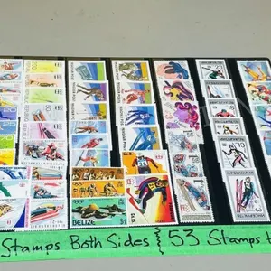 Olympic stamps collection