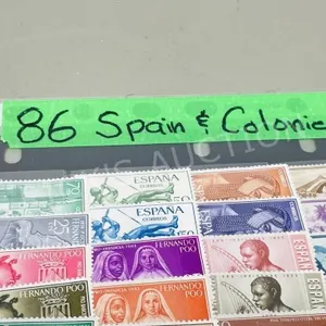 Spain & Colonies & France - lots of mint stamps