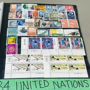 United Nations stamps - mint & used