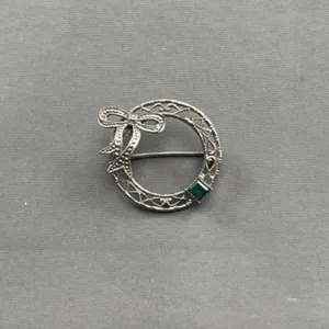 Sterling Silver Filigree Brooch