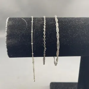 3 Sterling Silver Bracelets
