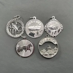 6 Sterling Silver Charms