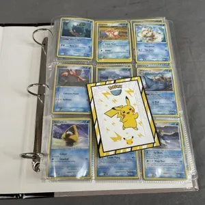 Binder of Pokemon Cards